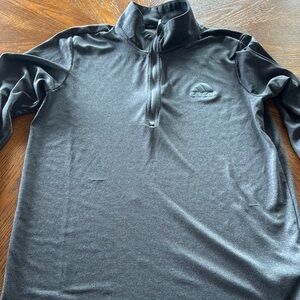 Adidas Black Quarter-Zip Pullover